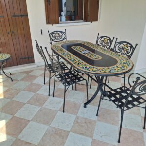 Tavolo in pietra lavica TO20FP